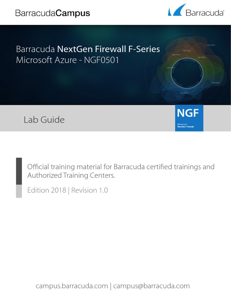 Ngf0501 - Microsoft Azure - Lab Guide - Rev1 | PDF | Ip Address ...