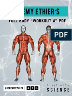 FULL BODY WORKOUT A PDF Jeremyethier PDF