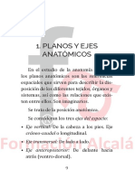 Planos y Ejes Anatomicos PDF