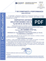 Certificat 0163 GANNE Romana