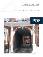 Methodology and Specification for Masonry Repairs