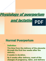 Physiology PF Puerperium