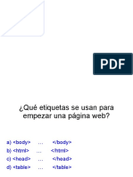 Preguntas HTML