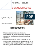 Mejoras El Proceso de Quimbaleteo