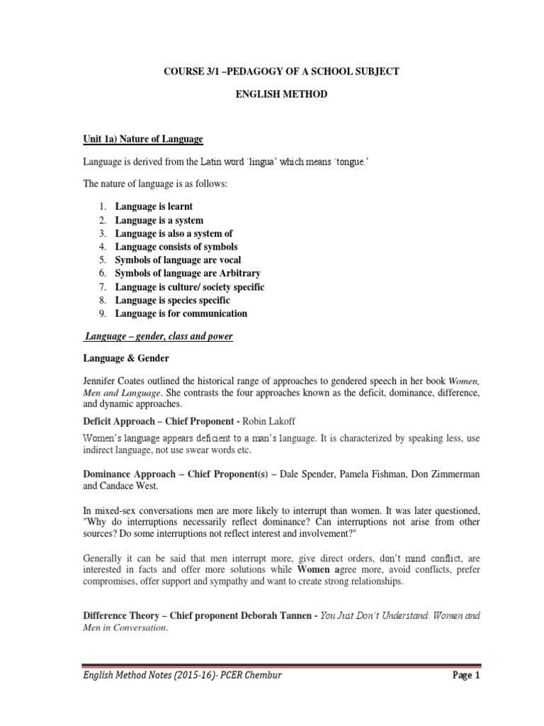English Pedagogy Insights for B.Ed. | PDF | Constructivism (Philosophy ...