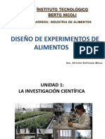 Diseño Experimental Unidad Tematica 1