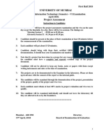T.Y. B.SC - Information Technology Semester - VI PDF