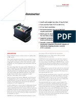 Digital Microhmmeter: DLRO 200