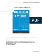 Digital Transformation Playbook