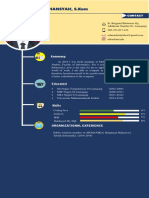 CV Achmad Rizky Hardiansyah - Curriculum Vitae for Fresh Graduate with Java, PHP, MySQL Skills