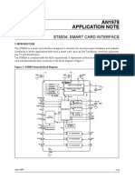 AN1978 Application Note: St8004: Smart Card Interface