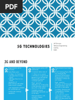 5G Technologies: MT Division Telecom Engineering Centre, Delhi