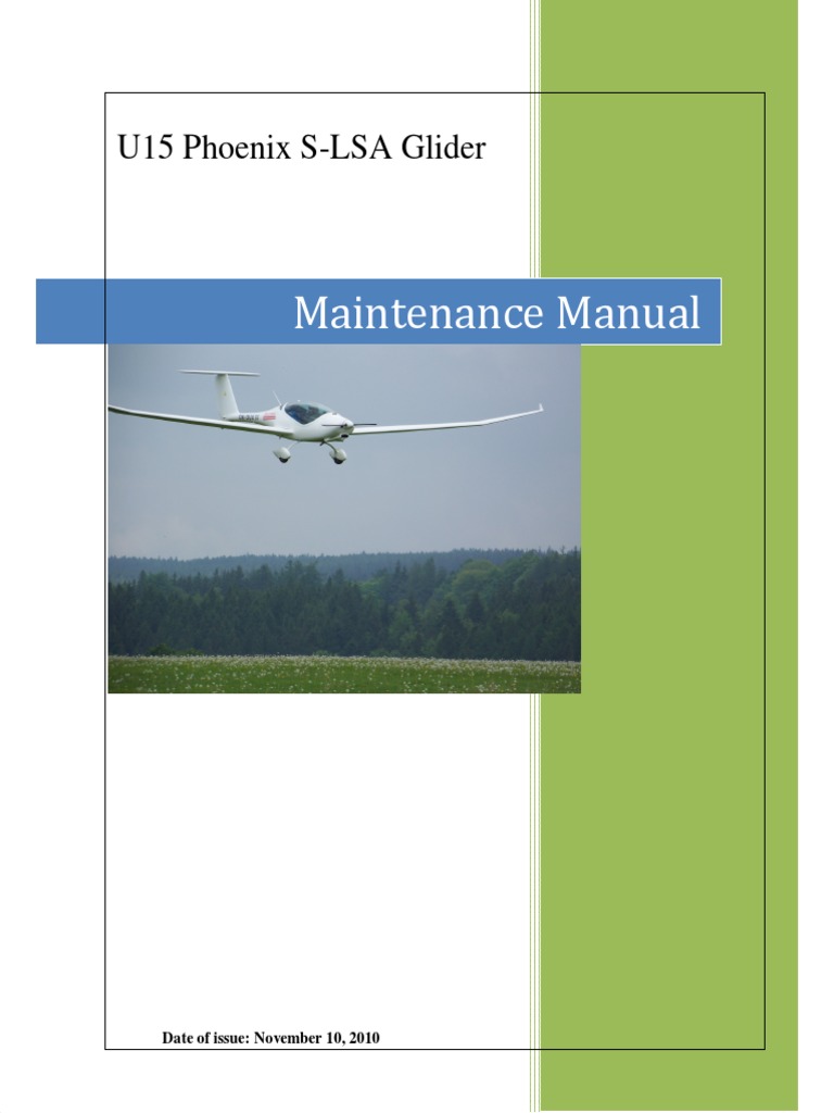 Phoenix Maintenance Manual 1 Pdf Rudder Carburetor