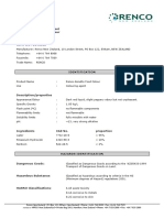 Materials Safety Data Sheet RENCO Annatto Food Colour (Hazardous)