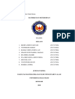 Makalah Kelompok 4 (Matriks Dan Determinan)