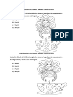 Aprendamos A Calcular El Máximo Común Divisor