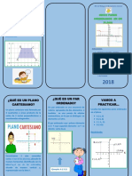 Tripticolas Punto en Plano Cartesiano