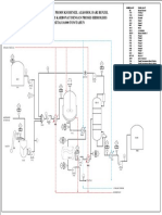 Flow Diagram Proses Produksi Benzil Alkohol Dari Benzil Klorida Dan Natrium Karbonat Dengan Proses Hidrolisis Kapasitas 10.000 Ton/Tahun