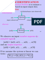 Continuous: System Identification Problem