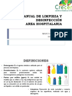 Manual de Limpieza y Desinfección Area Hospitalaria