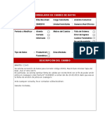 Formulario de Cambio de Datos