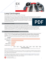 Lung Carcinogens: Occupational Exposure Summary Package