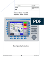 Turbine Model: Titan 130 Separator Model: PU 635: Liquid Fuel Treatment System Operator Instruction Manual