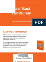 Klasifikasi Pada Tumbuhan PDF