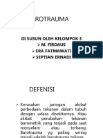 Barotrauma PPT Kel.3 2018