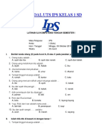 Latihan Soal Uts Ips Kelas 1 SD