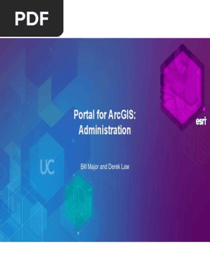 Arcgis Portal Setup Tw 38 97 Pdf Pdf Arc Gis Esri