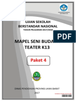 Naskah Soal Usbn Teater k13 p4 - 2