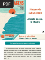 Síntese Da Subunidade - Alberto Caeiro