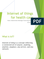 IOT On Health Care