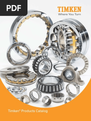 Timken Products Catalog PDF | PDF | Bearing (Mechanical) | Shelf Life