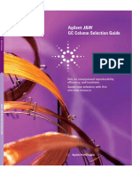 Agilent J&W GC Column Selection Guide