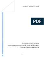 Antecedentes Del Notariado, Civilización Hebrea y Egipcia