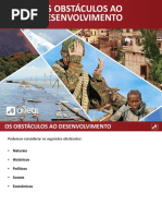 Obstáculos ao desenvolvimento - 18-19