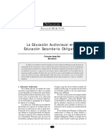 Dialnet LaEducacionAudiovisualEnLaEducacionSecundariaOblig 634188 PDF