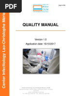 Cilm Quality Manual