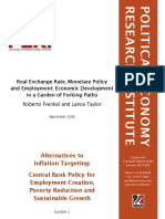 Alternatives To Inflation Targeting: Central Bank Policy For Employment Creation, Poverty Reduction and Sustainable Growth