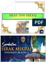 Power Point Israk Mikraj 2018