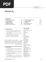 Vitamin B: Chapter Outline