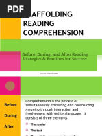 Scaffolding Reading Comprehension: Office of Special Programs