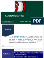 CARDIOMYOPATHIES AND MYOCARDITIS DIAGNOSIS AND TREATMENT