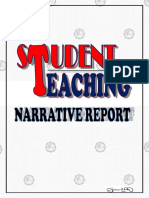 Student Teaching Narrative Report and Do PDF