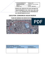 Plan de Manejo de Desvio de Rutas para Consorcio Agua Nueva