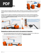 Piping Injection Points