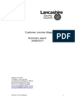 Customer Journey Mapping Report Lancashire CC 1