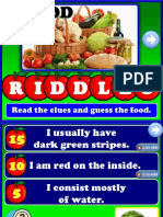 Read The Clues and Guess The Food